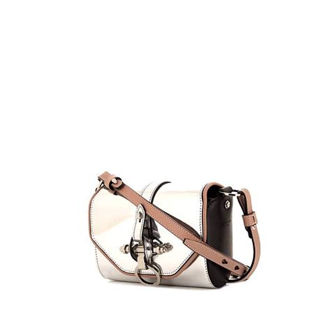 borsa rosa givenchy|Borsa a tracolla con placca logo in pelle .